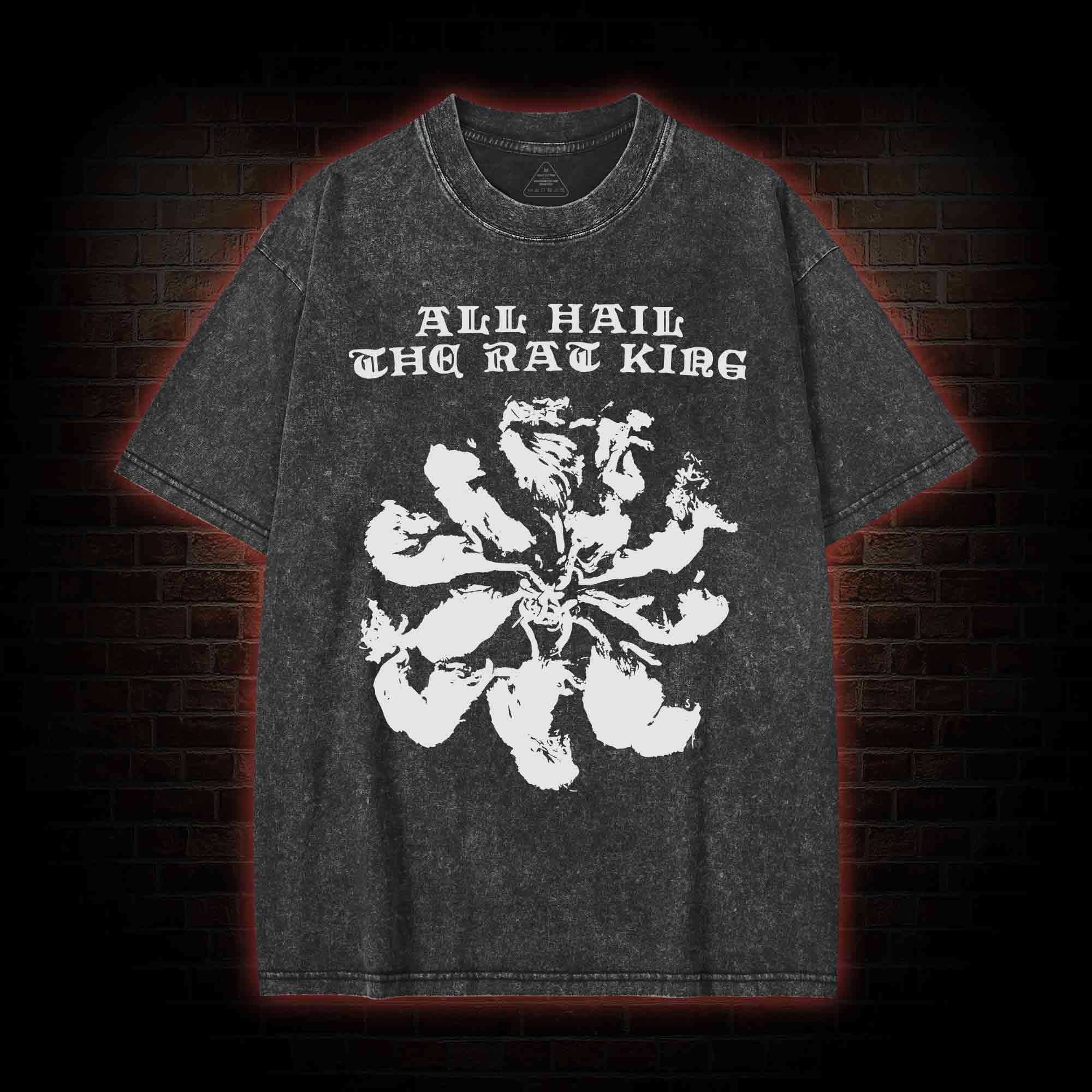 All Hail The Rat King Washed T-shirt