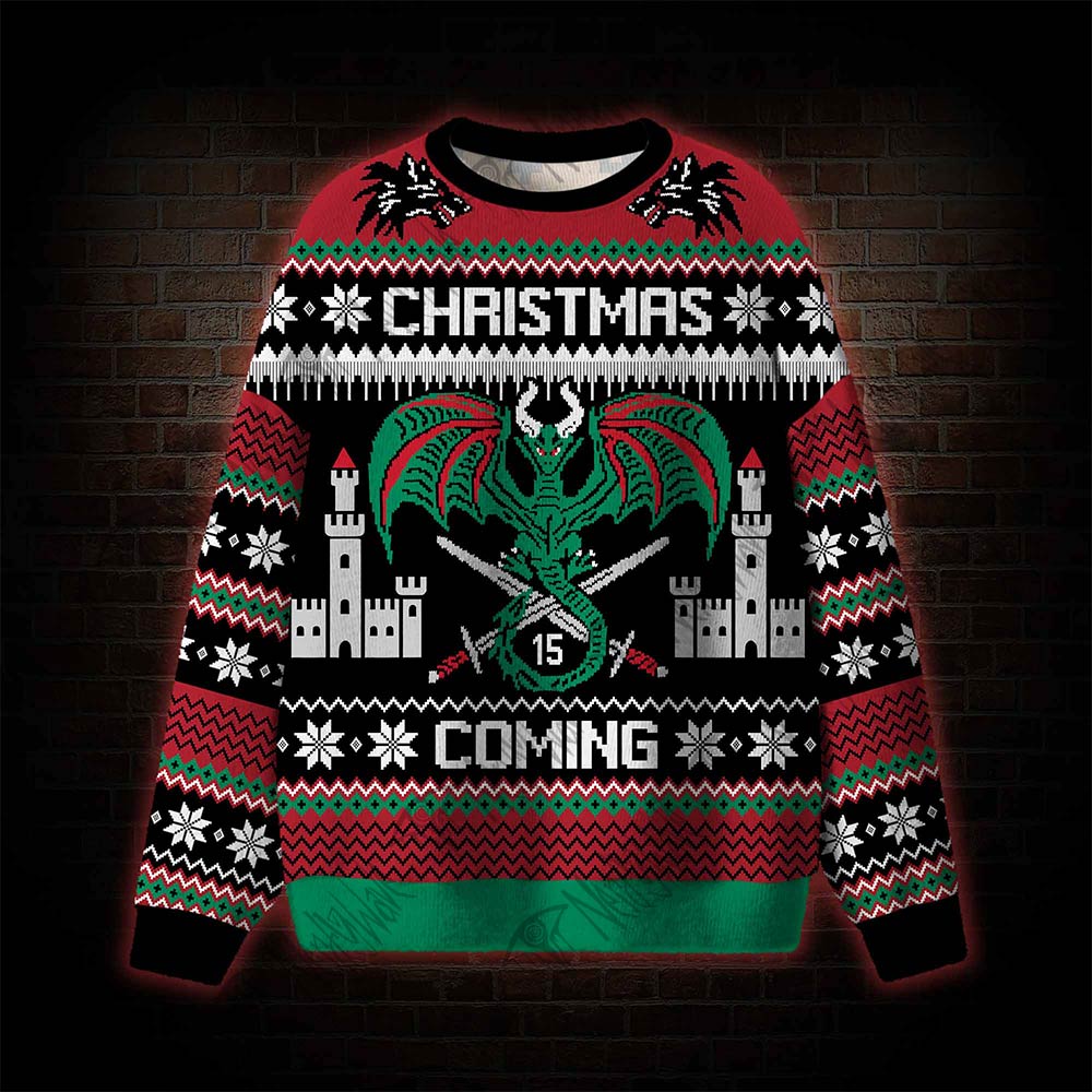 Christmas Coming Ugly Sweatshirts