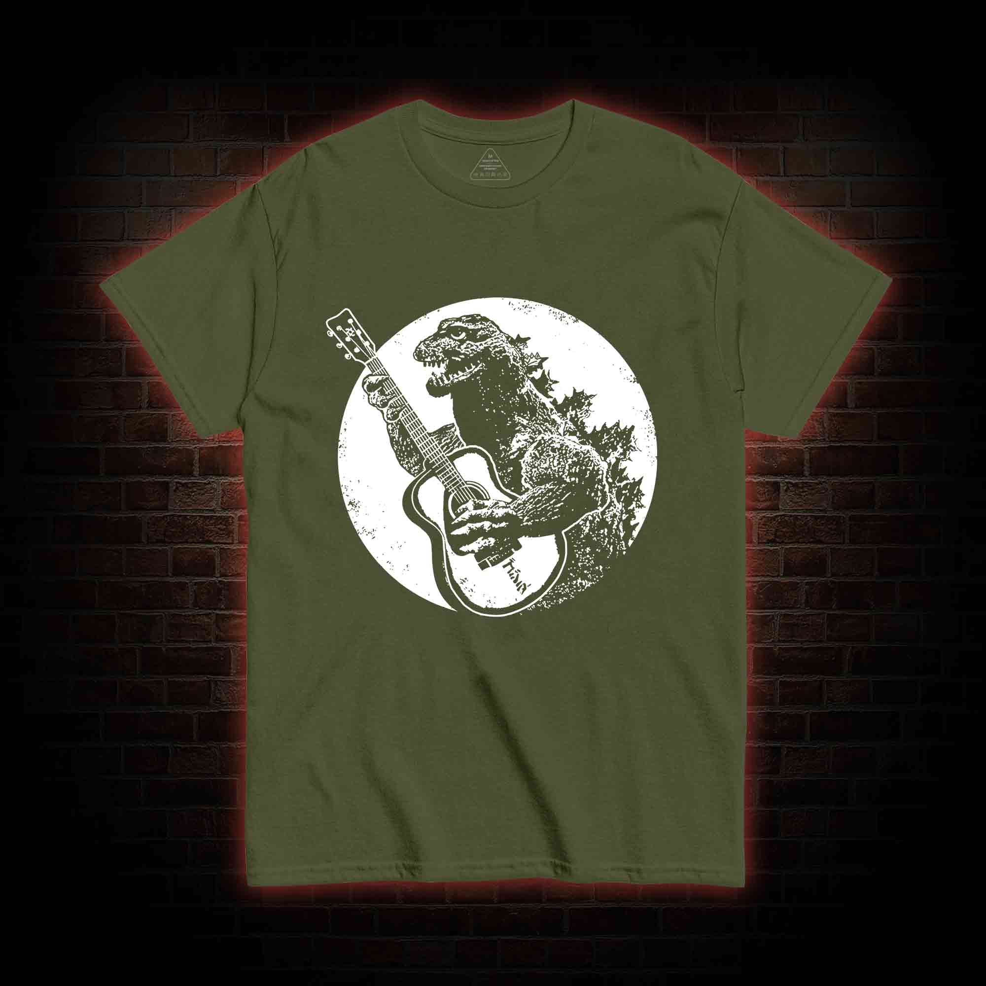 Monster Playing Guitar T-shirt