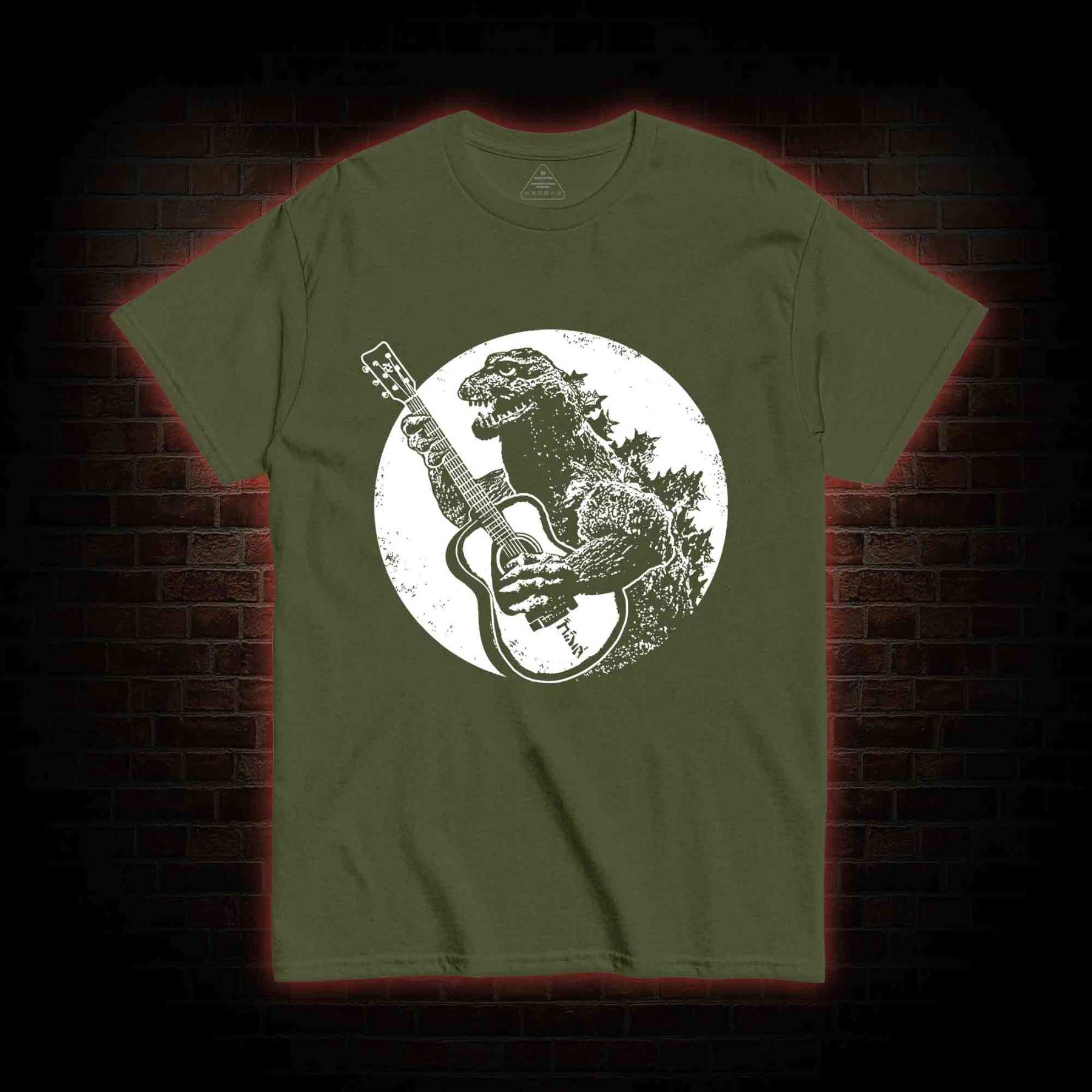 Monster Playing Guitar T-shirt