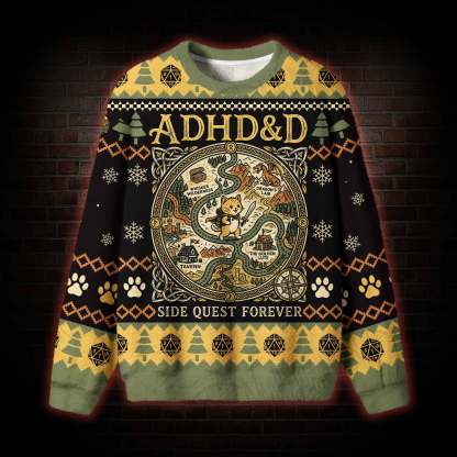 ADHD&D Ugly Sweatshirts