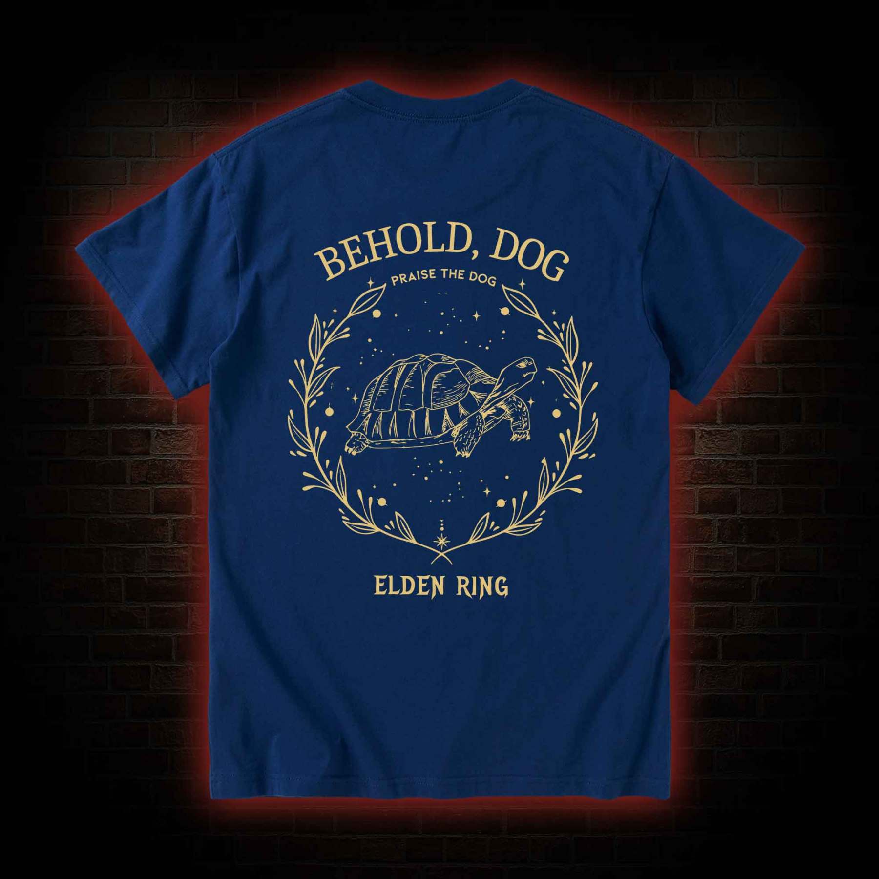 Behold Dog Front Back T-Shirt