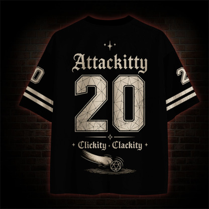 I Roll to Attackitty Mesh Jersey