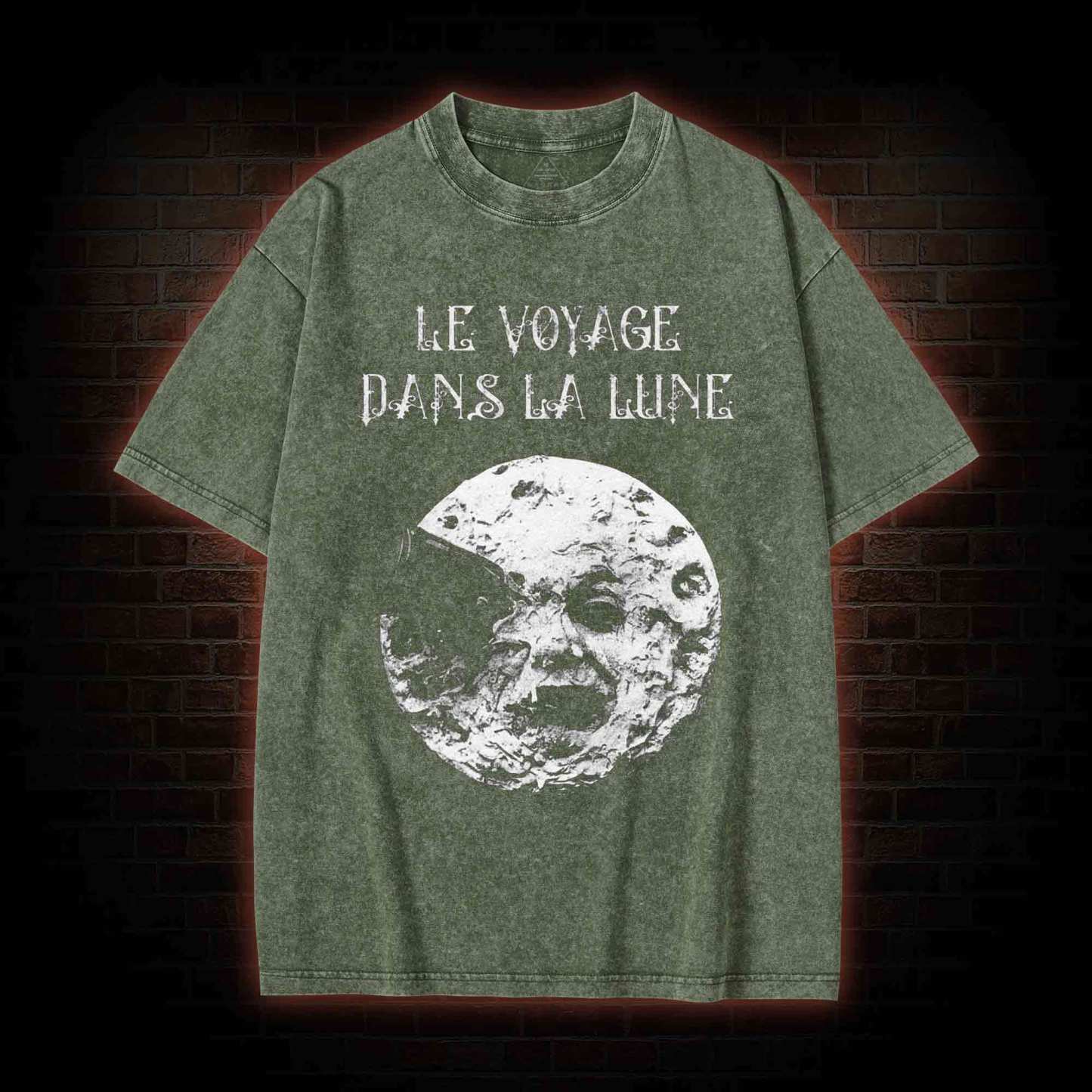 A Trip To The Moon Washed T-shirt