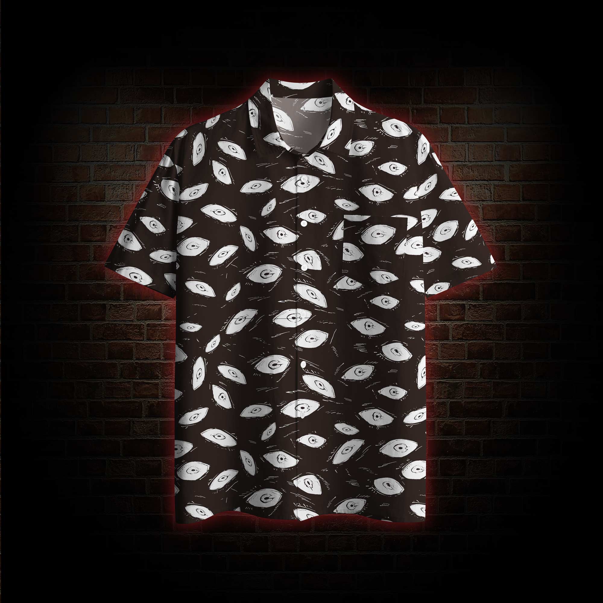 Eyes Creepy Hawaiian Shirt