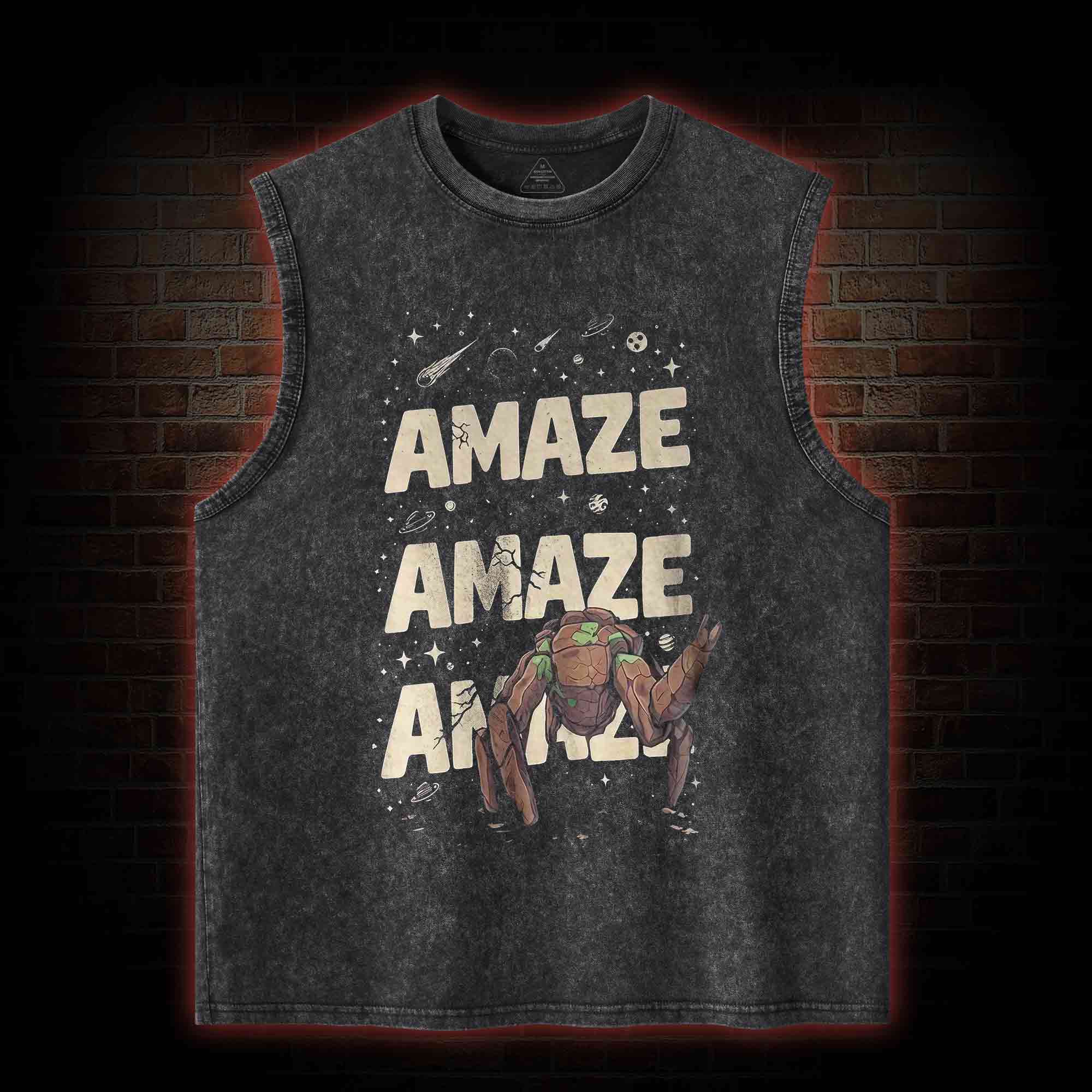 Amaze! Amaze! Amaze! Washed Tank Top
