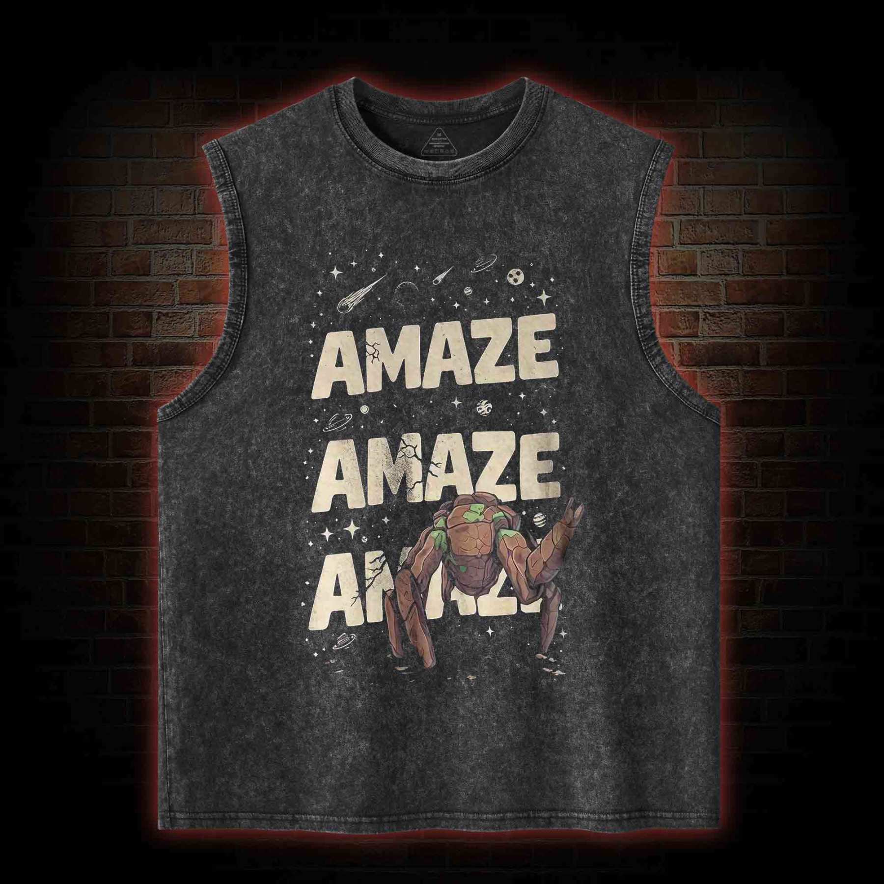 Amaze! Amaze! Amaze! Washed Tank Top