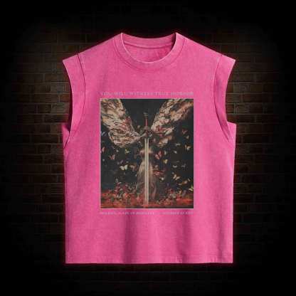 Goddess of Rot Slim Fit Women's Washed Tank Top