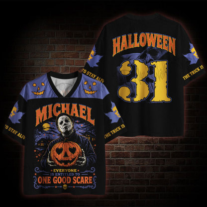 Michael Myers Halloween Mesh Jersey
