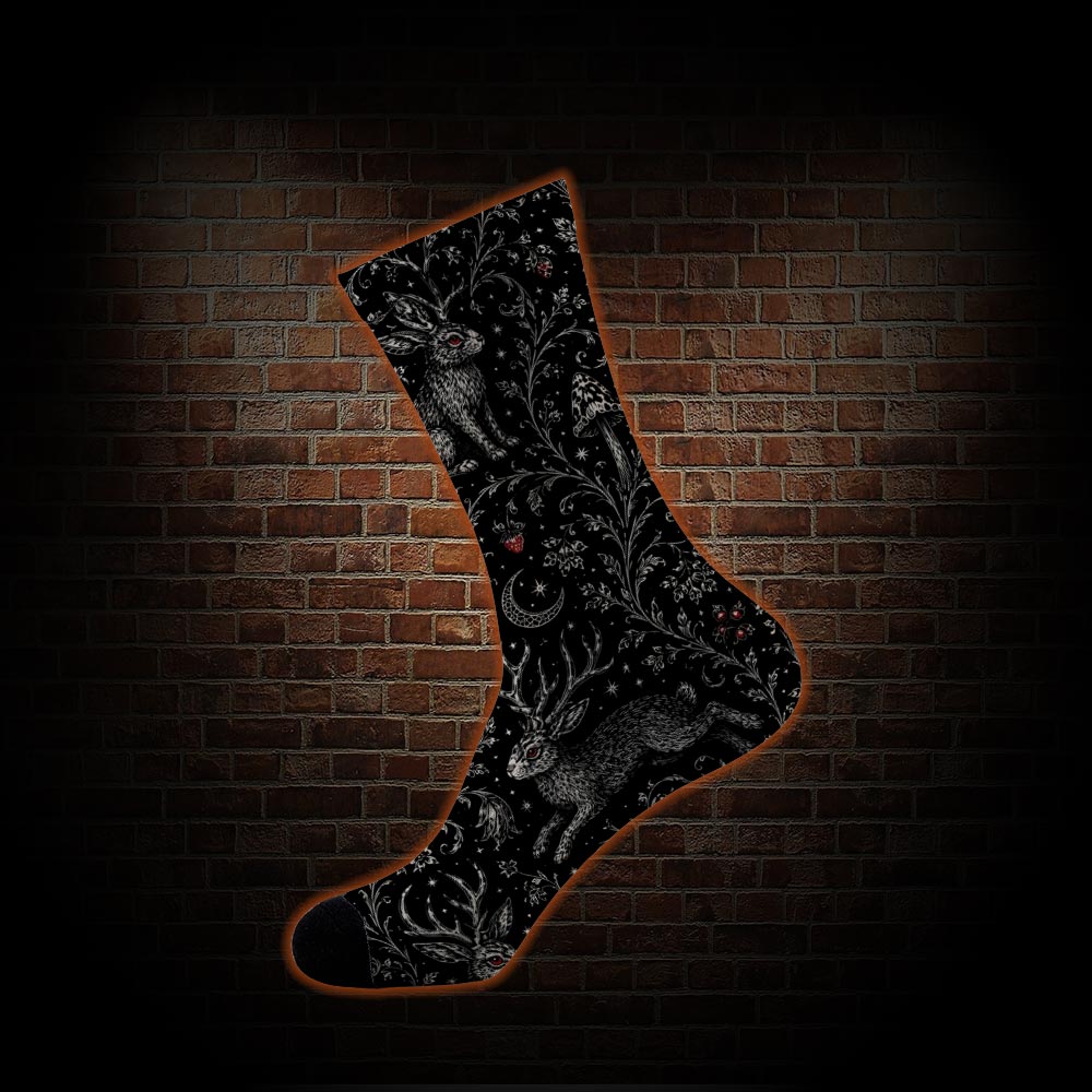 Crimson-eyed Lore Socks