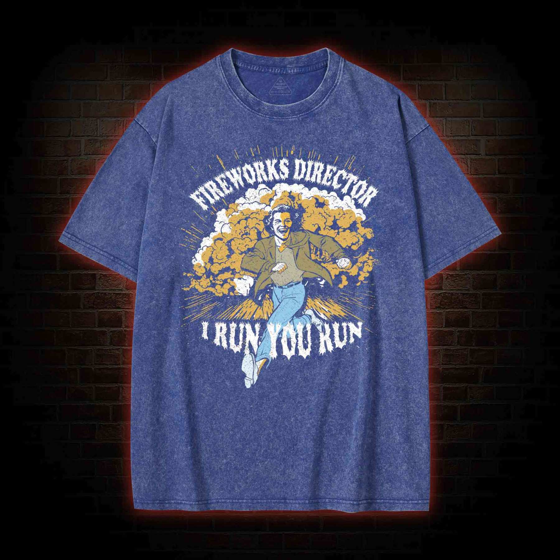  Fireworks Director Washed T-shirt