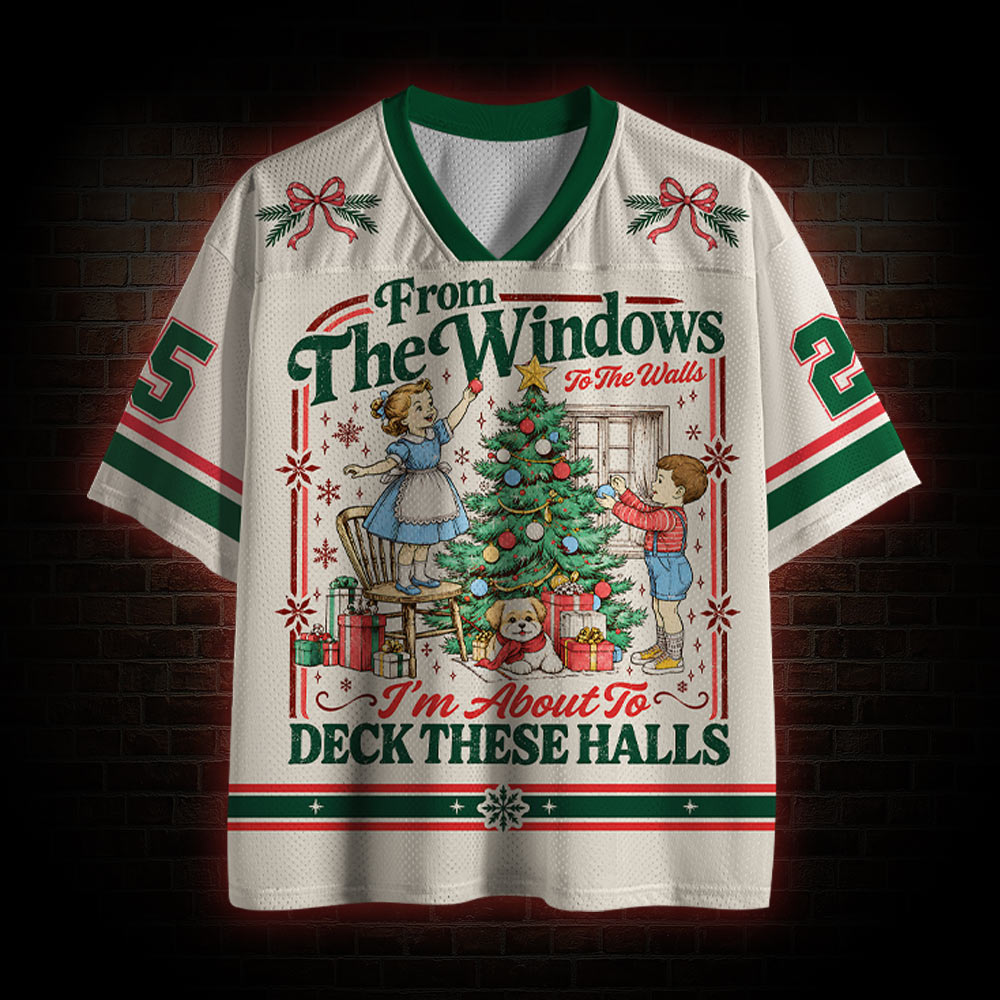 Deck the Halls Mesh Jersey
