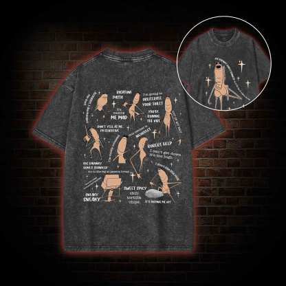 Robert Help The Worm Washed T-Shirt