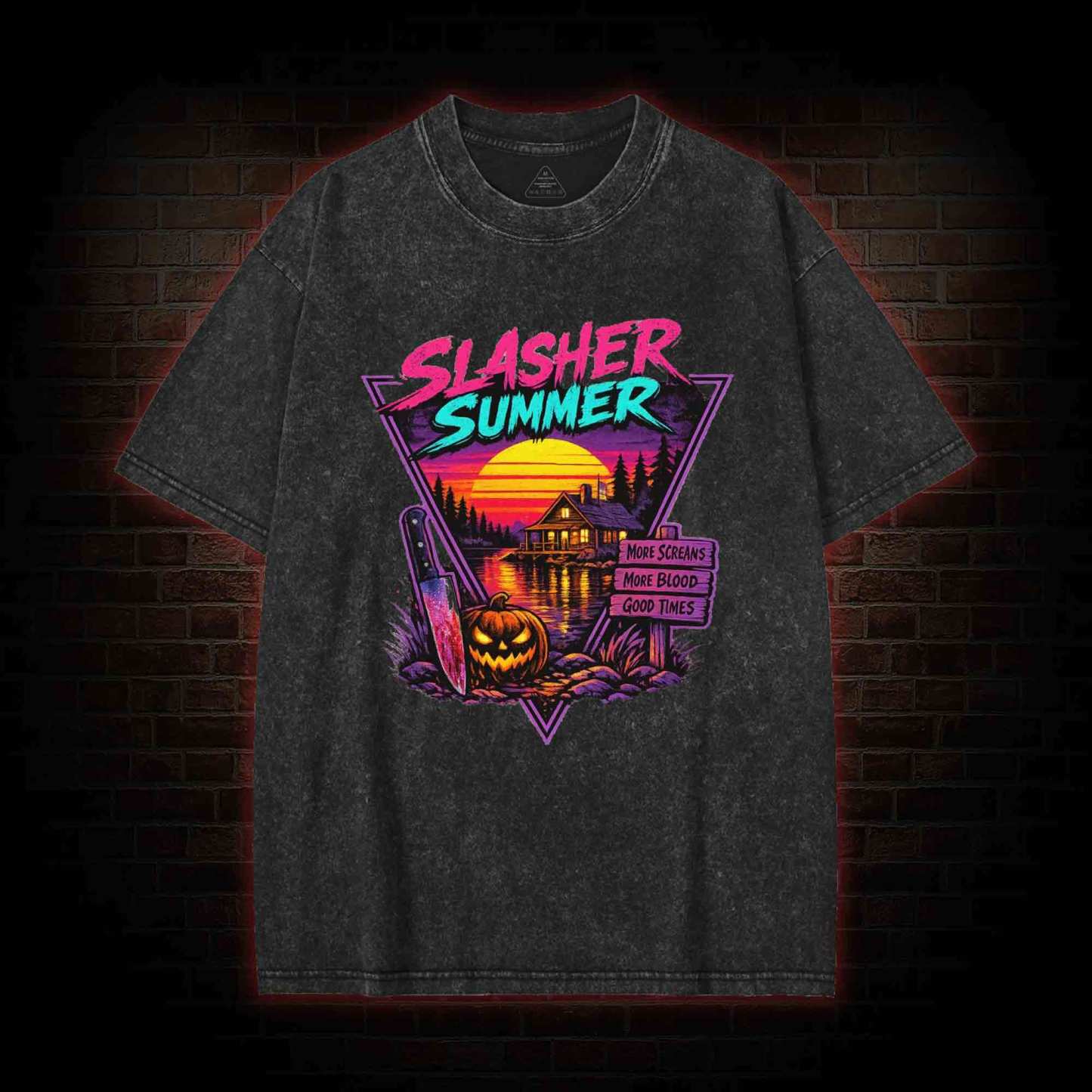 Slasher Summer Washed T-shirt