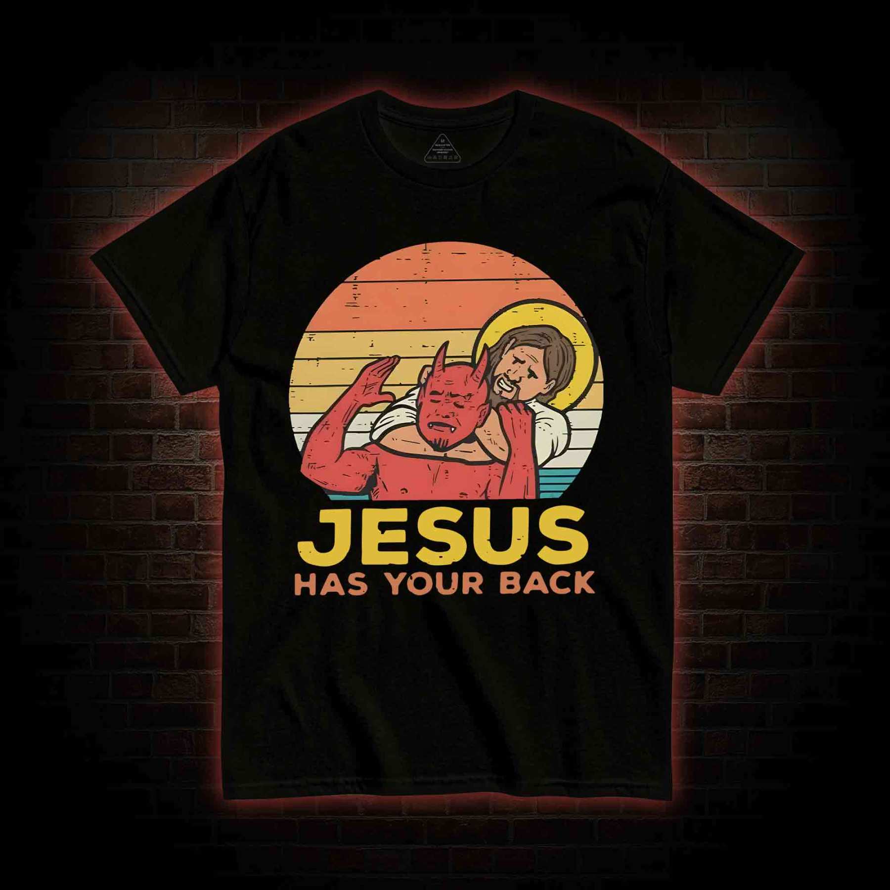 Jesus Has Your Back T-shirt