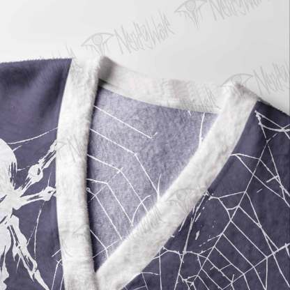Violet Widow Web Cardigan Sweater