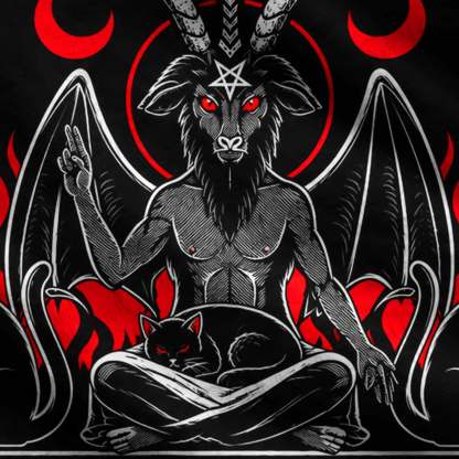 Baphomet Occult Ritual Ugly Sweatshirts