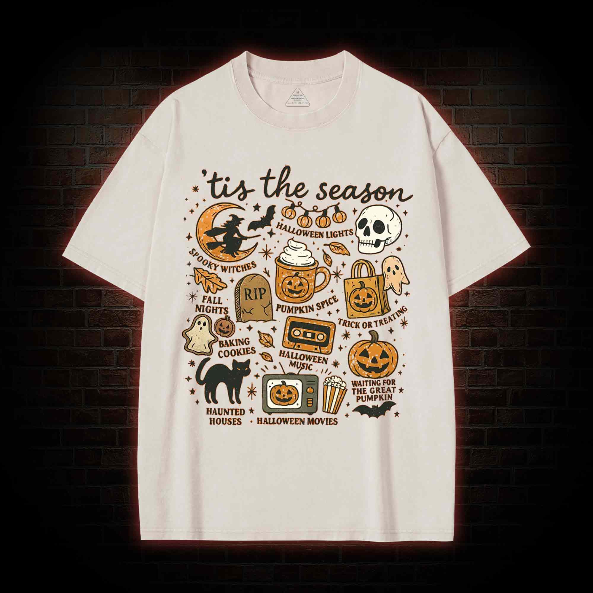 Vintage Halloween Washed T-shirt