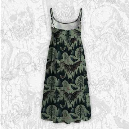 Home of the Mothman Strap Midi Sundress