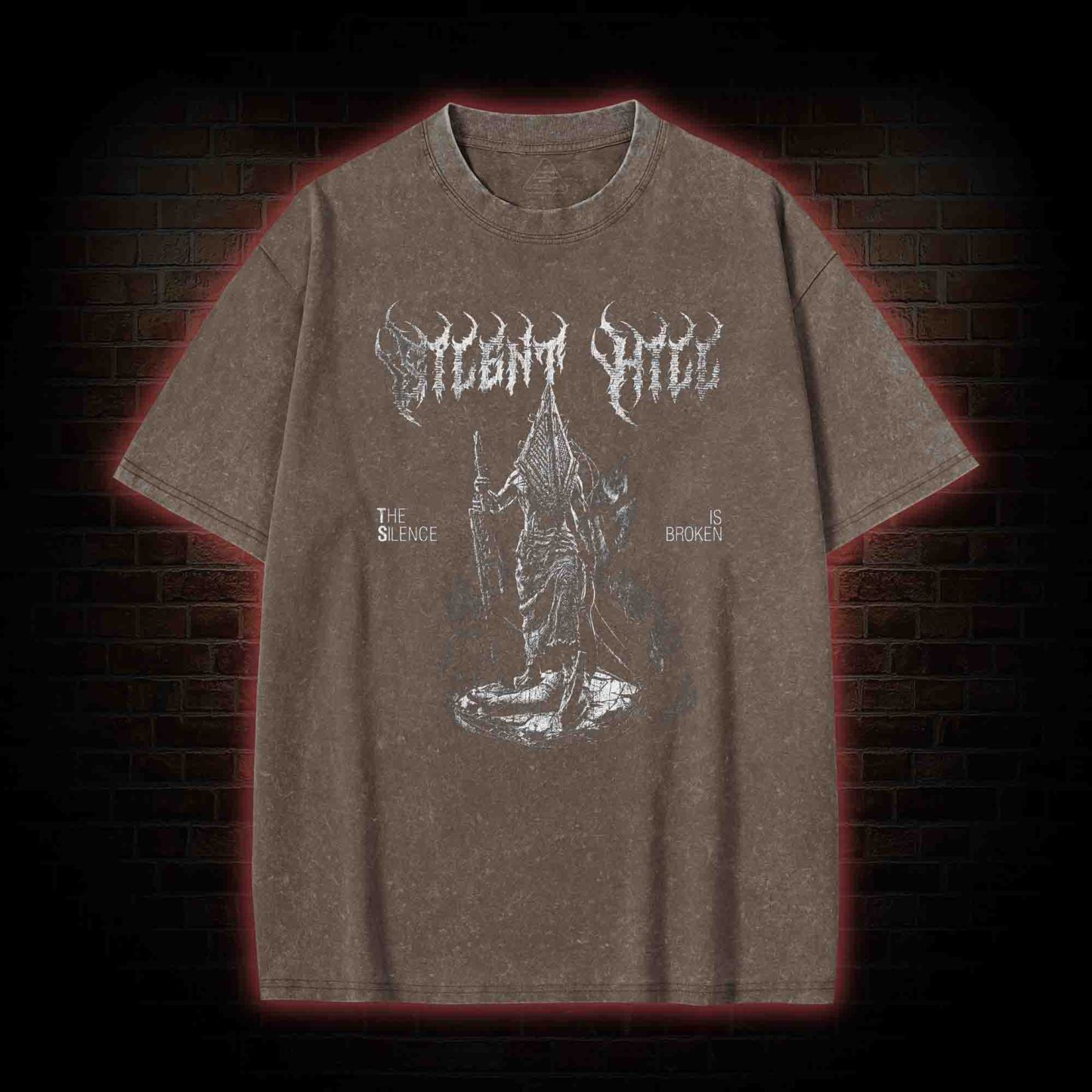 The Silent Is Broken Washed T-shirt