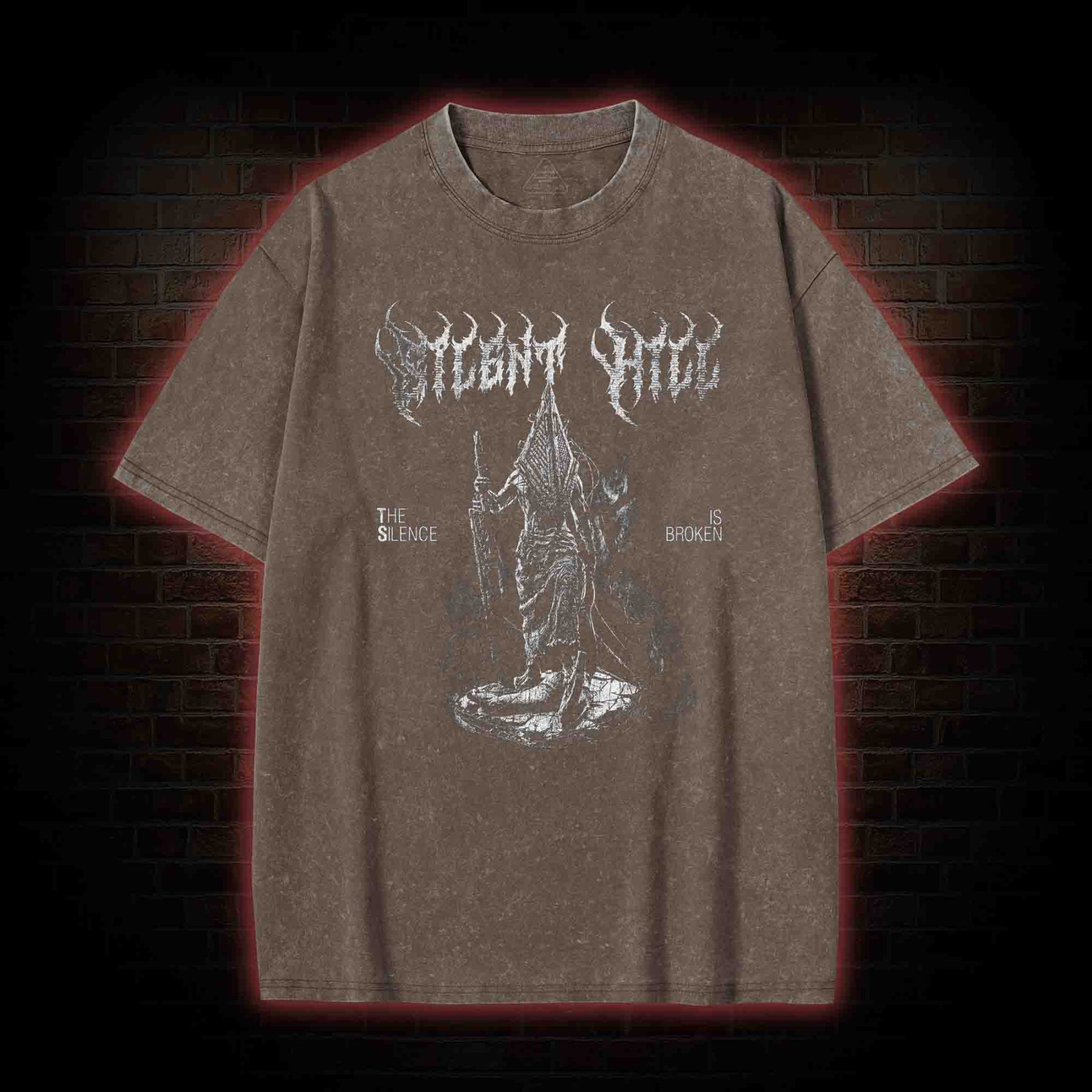 The Silent Is Broken Washed T-shirt