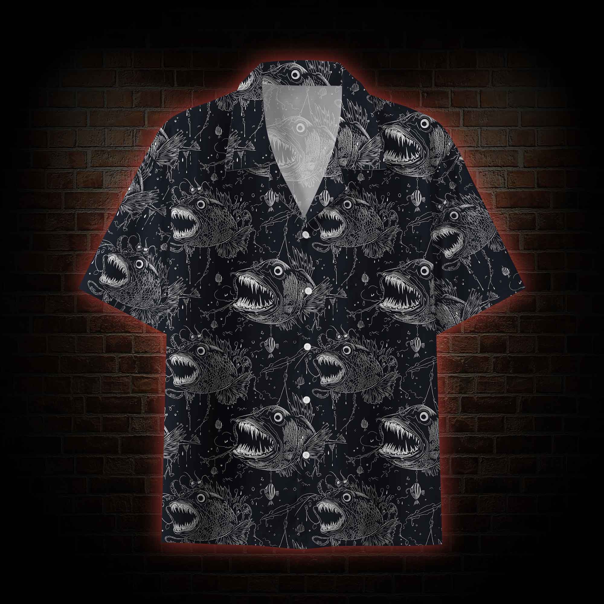 Anglerfish Button-up Shirt