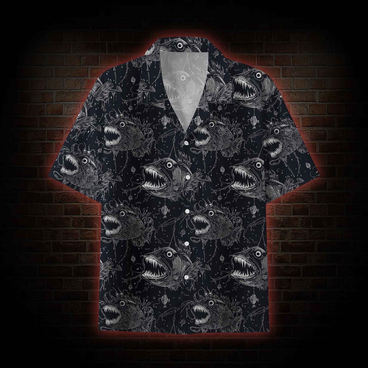 Anglerfish Button-up Shirt