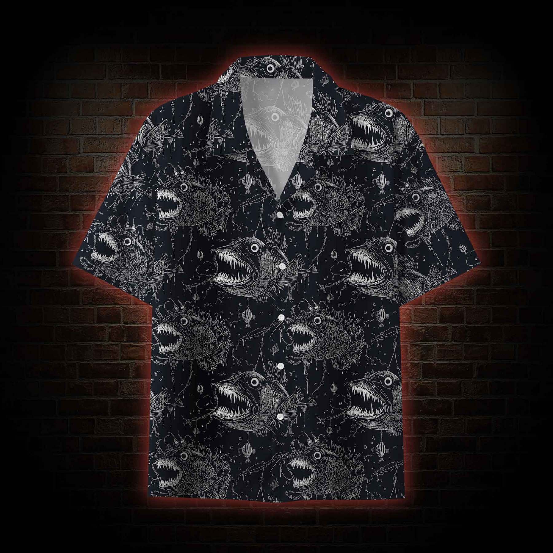 Anglerfish Button-up Shirt