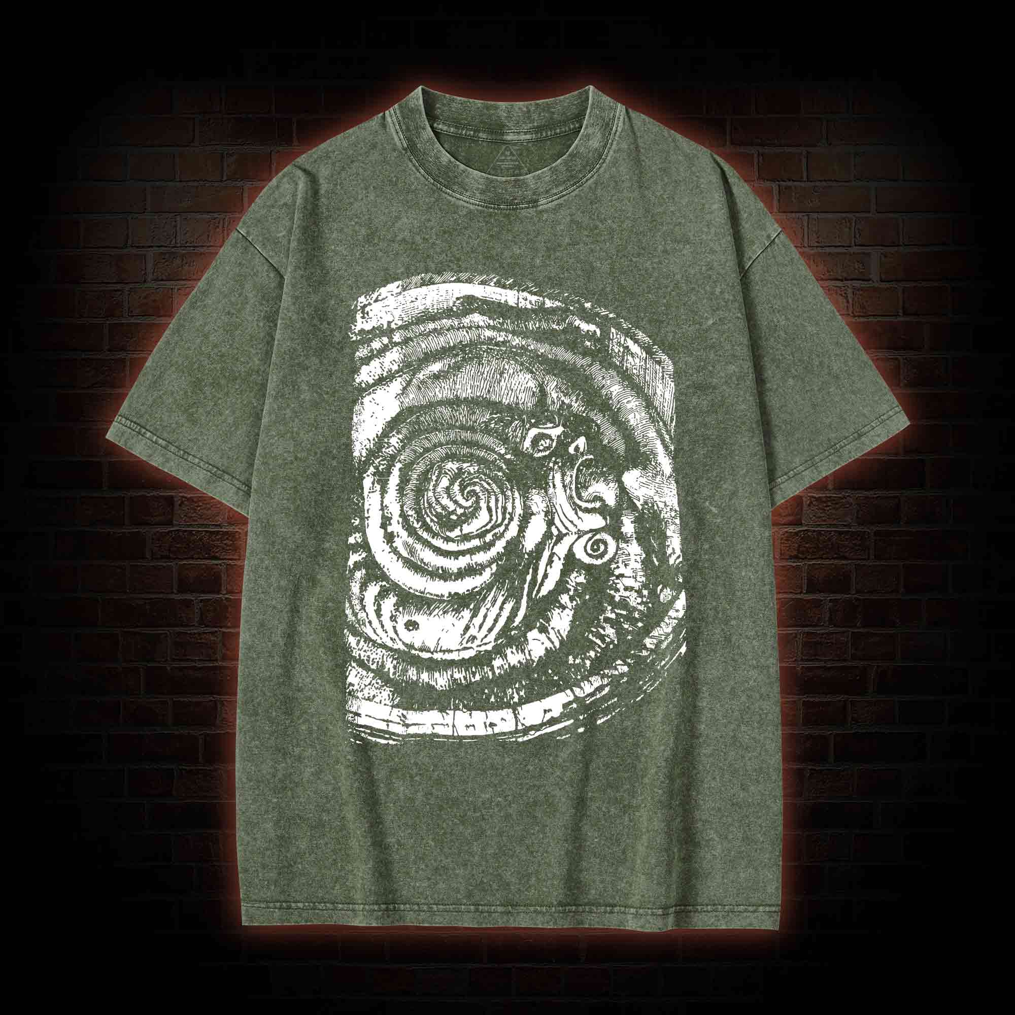 Sprial Washed T-shirt