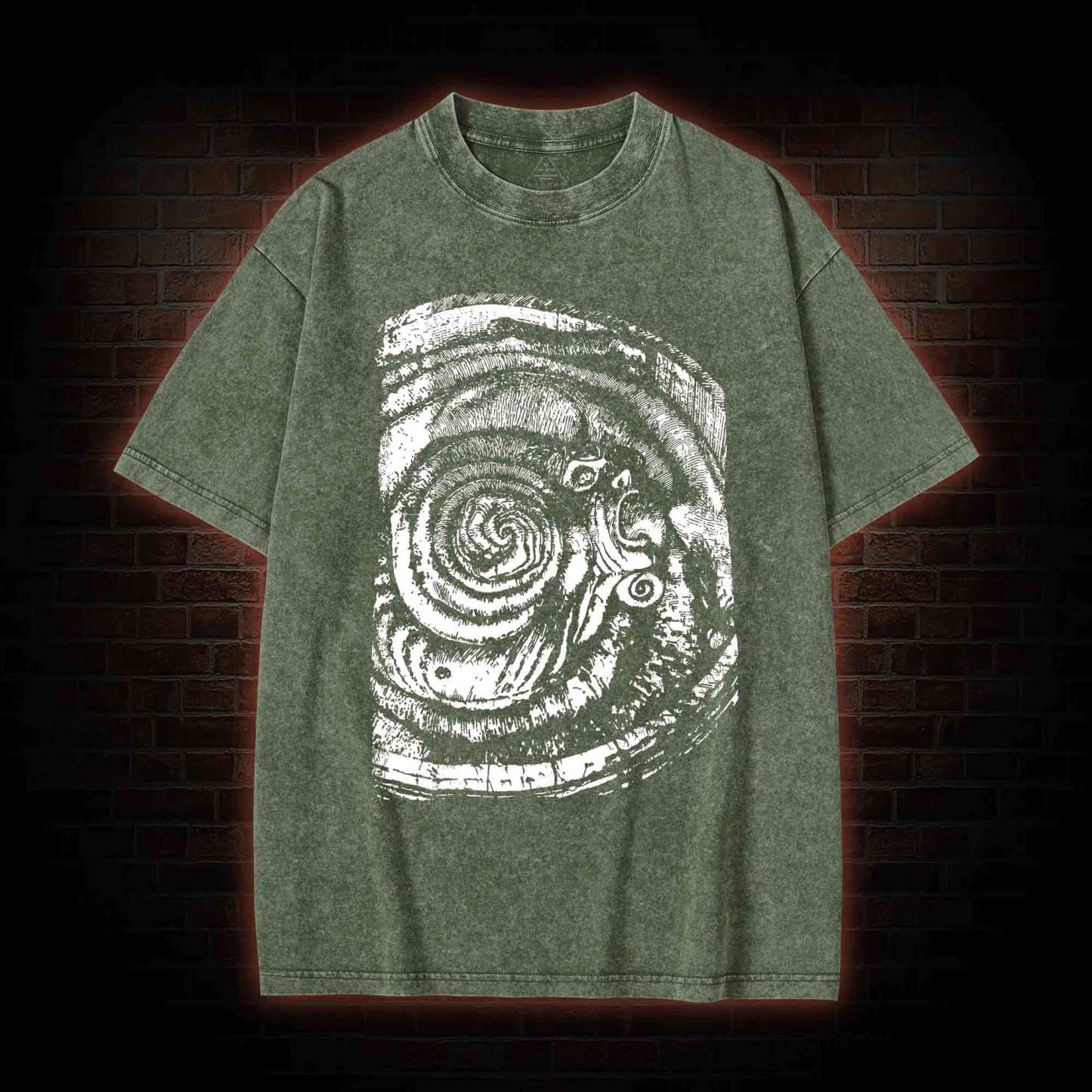 Sprial Washed T-shirt