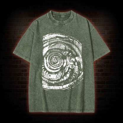 Sprial Washed T-shirt