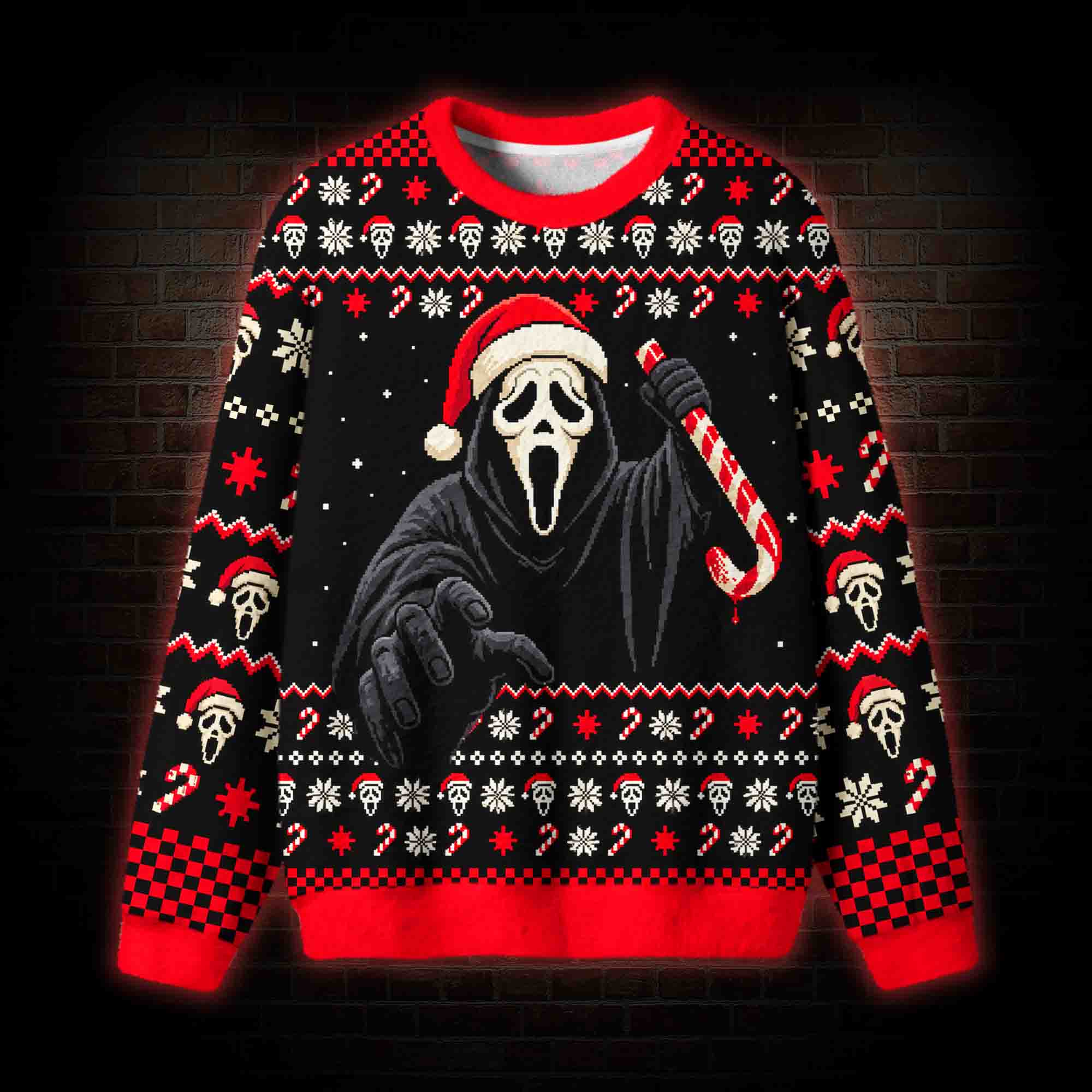 Merry Creepmas Ugly Sweatshirts