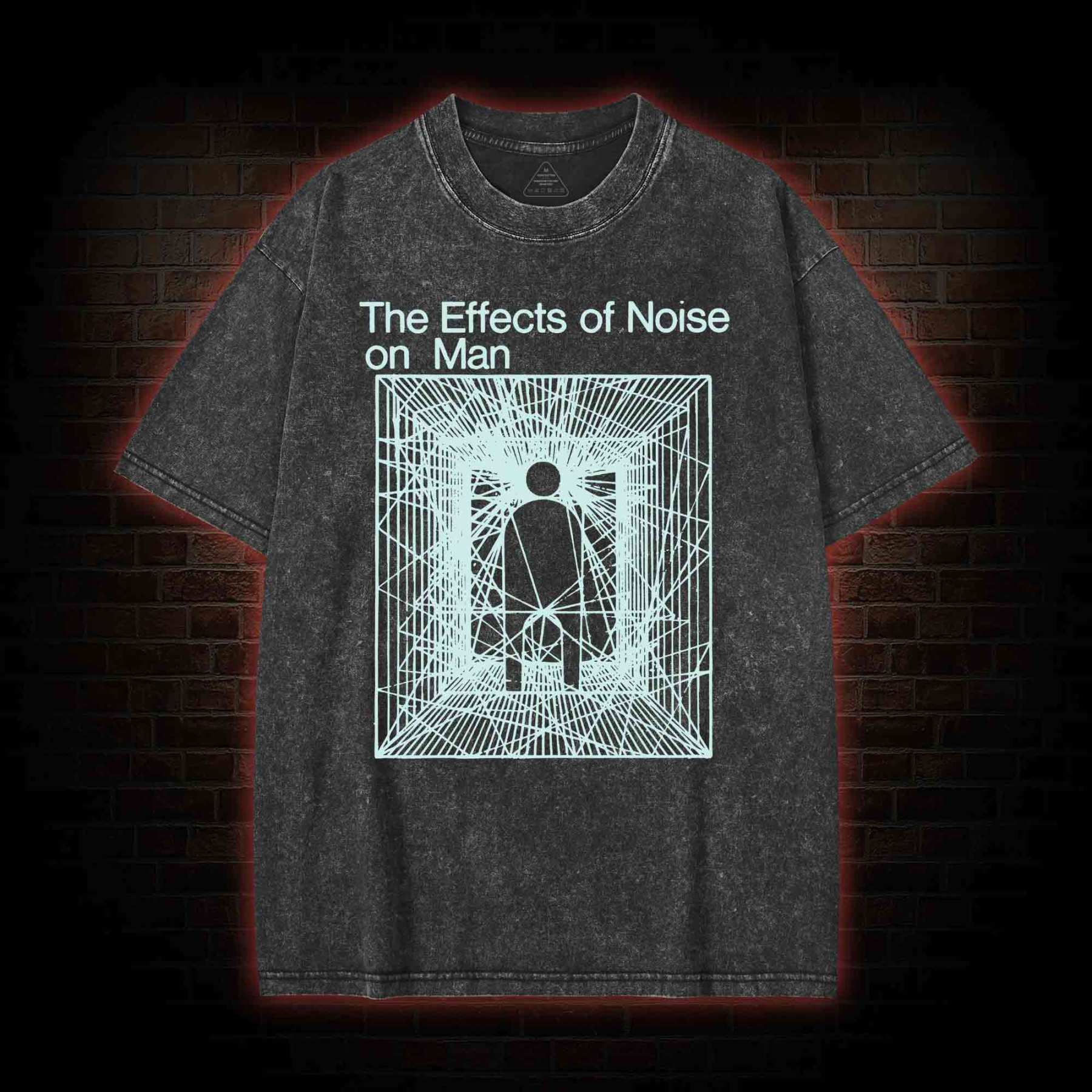 The Effects Of Noise On Men Washed T-shirt