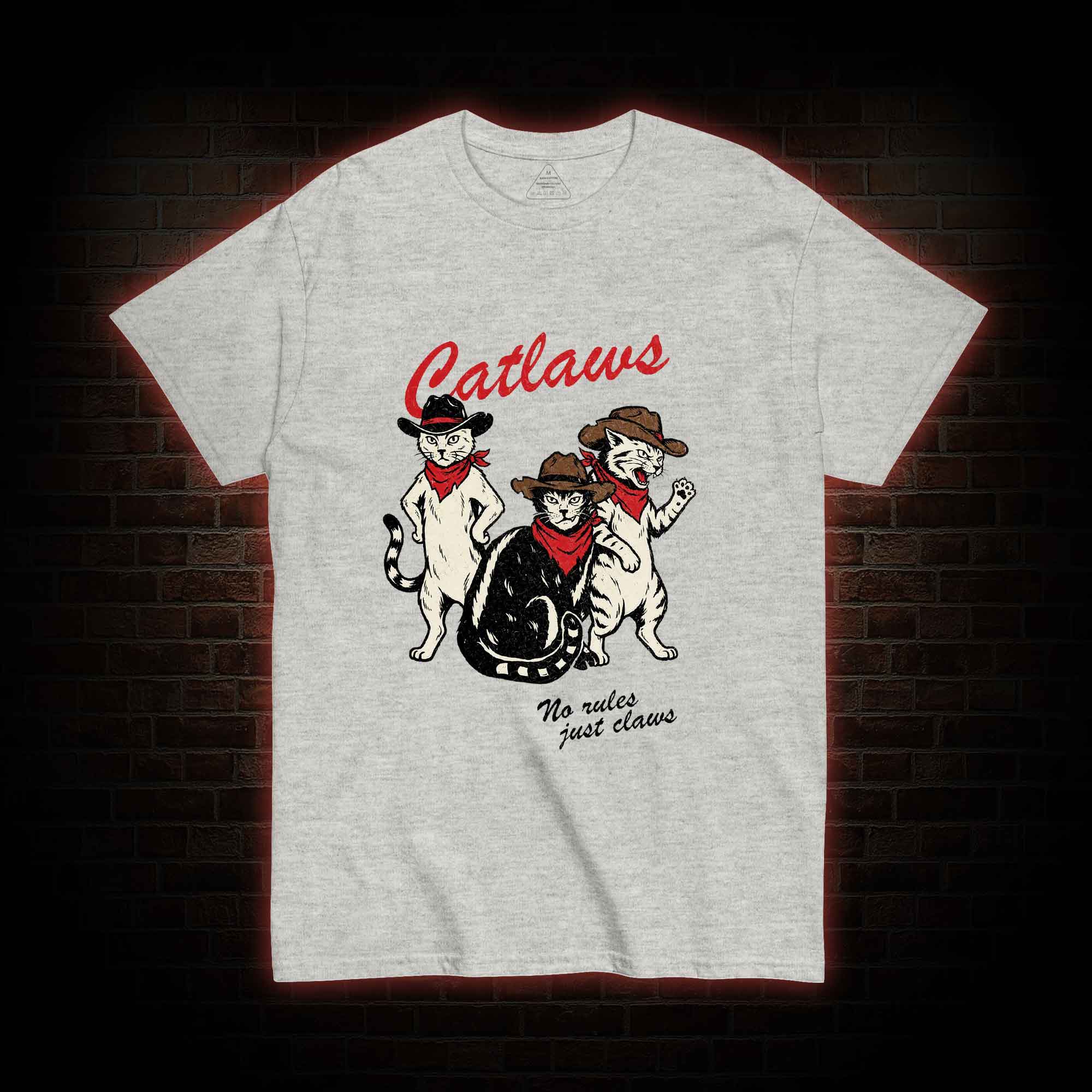 Vintage Cowboy Cat T-shirt