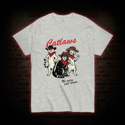 Vintage Cowboy Cat T-shirt