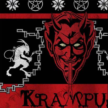 Krampus Horror Ugly Sweatshirts