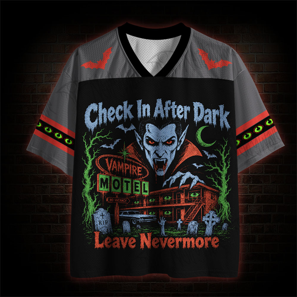 Check in After Dark Mesh Jersey