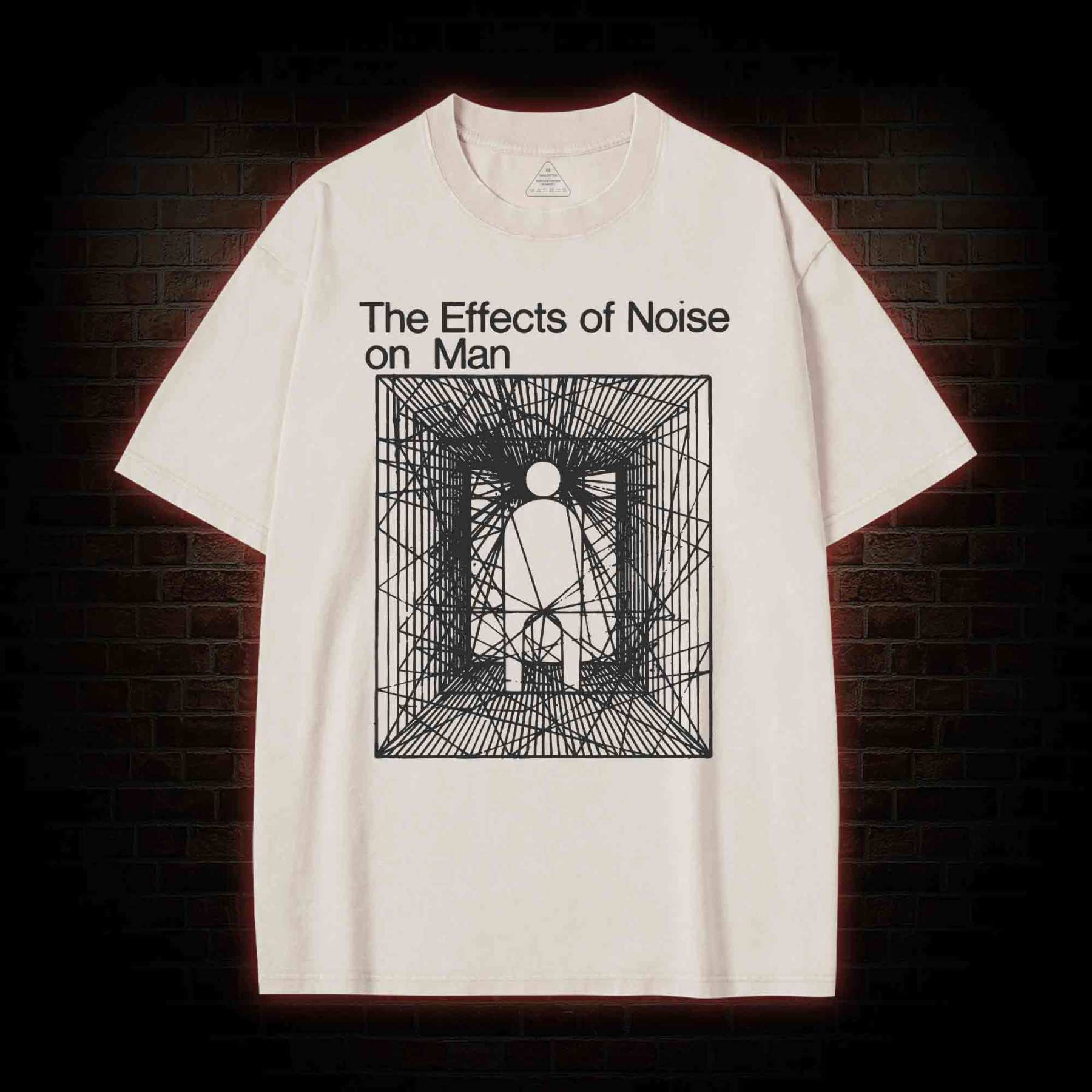 The Effects Of Noise On Men Washed T-shirt