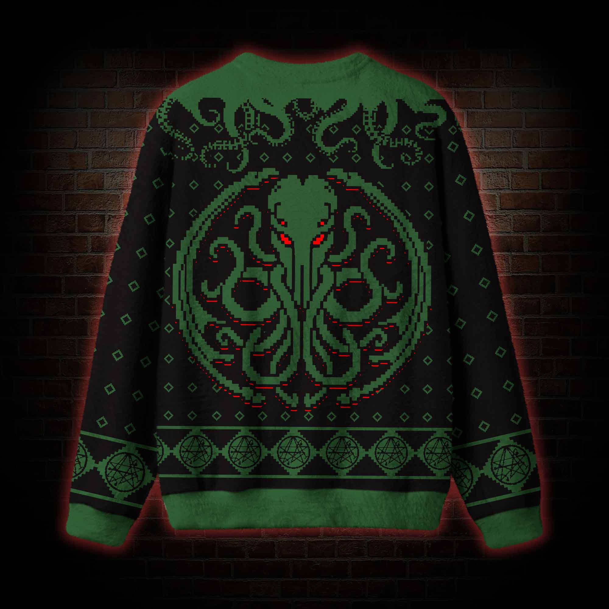 Toxic Cthulhu Ugly Sweatshirts