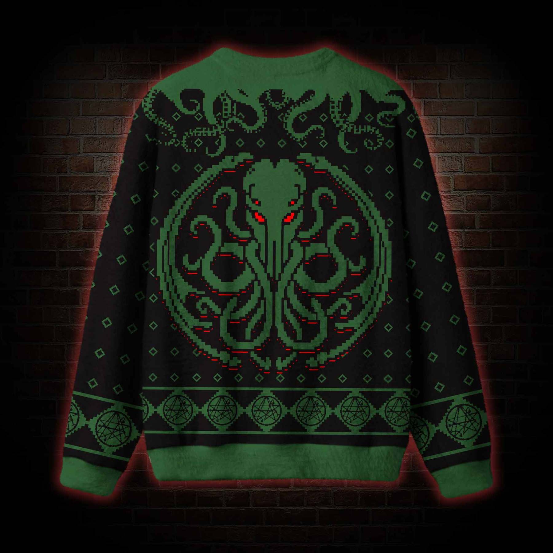 Toxic Cthulhu Ugly Sweatshirts