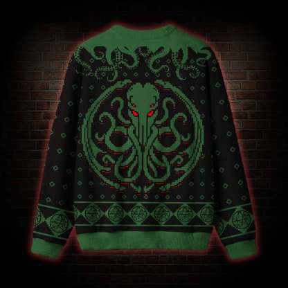 Toxic Cthulhu Ugly Sweatshirts