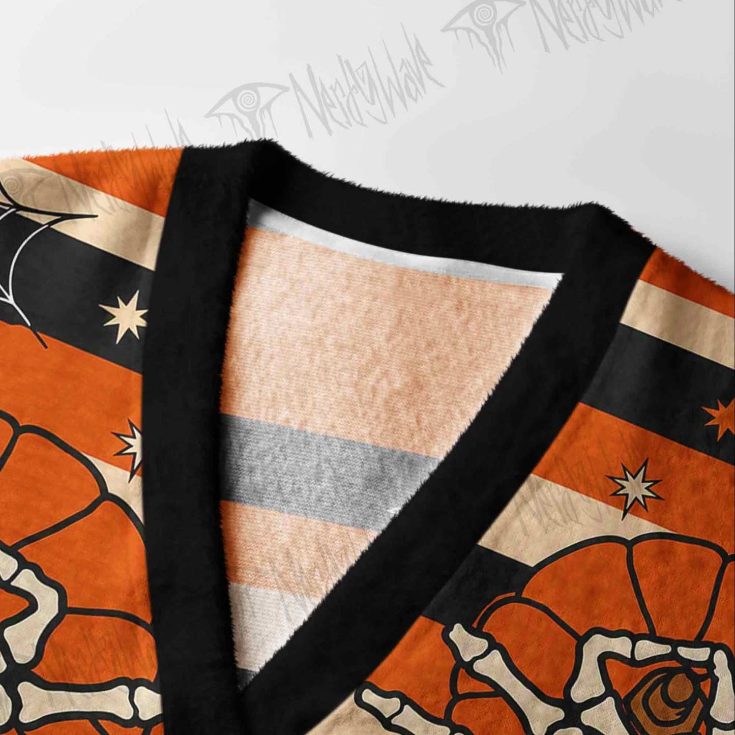 Don't Stare at My Pumpkins Cardigan Sweater