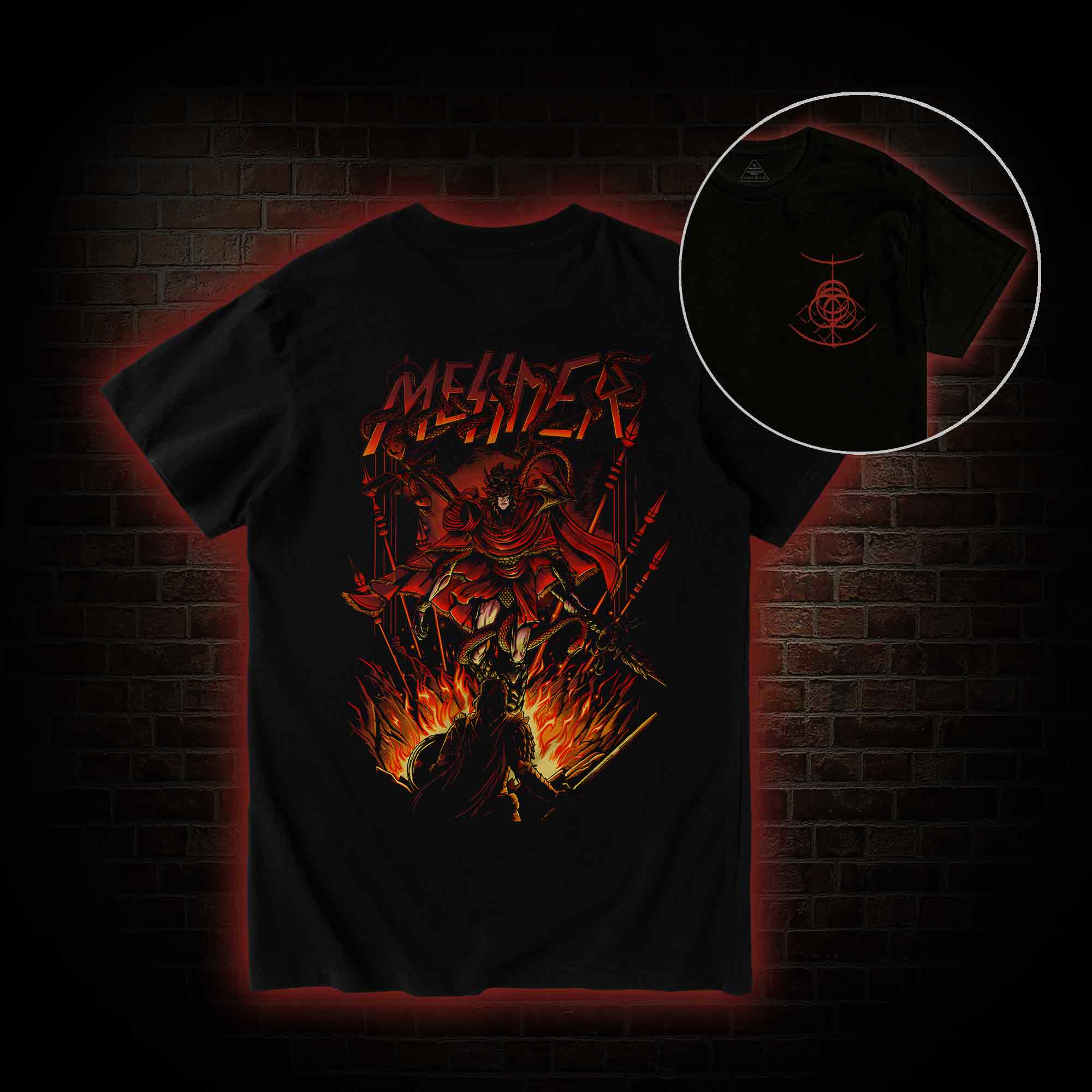 The Impaler Back Print T-Shirt