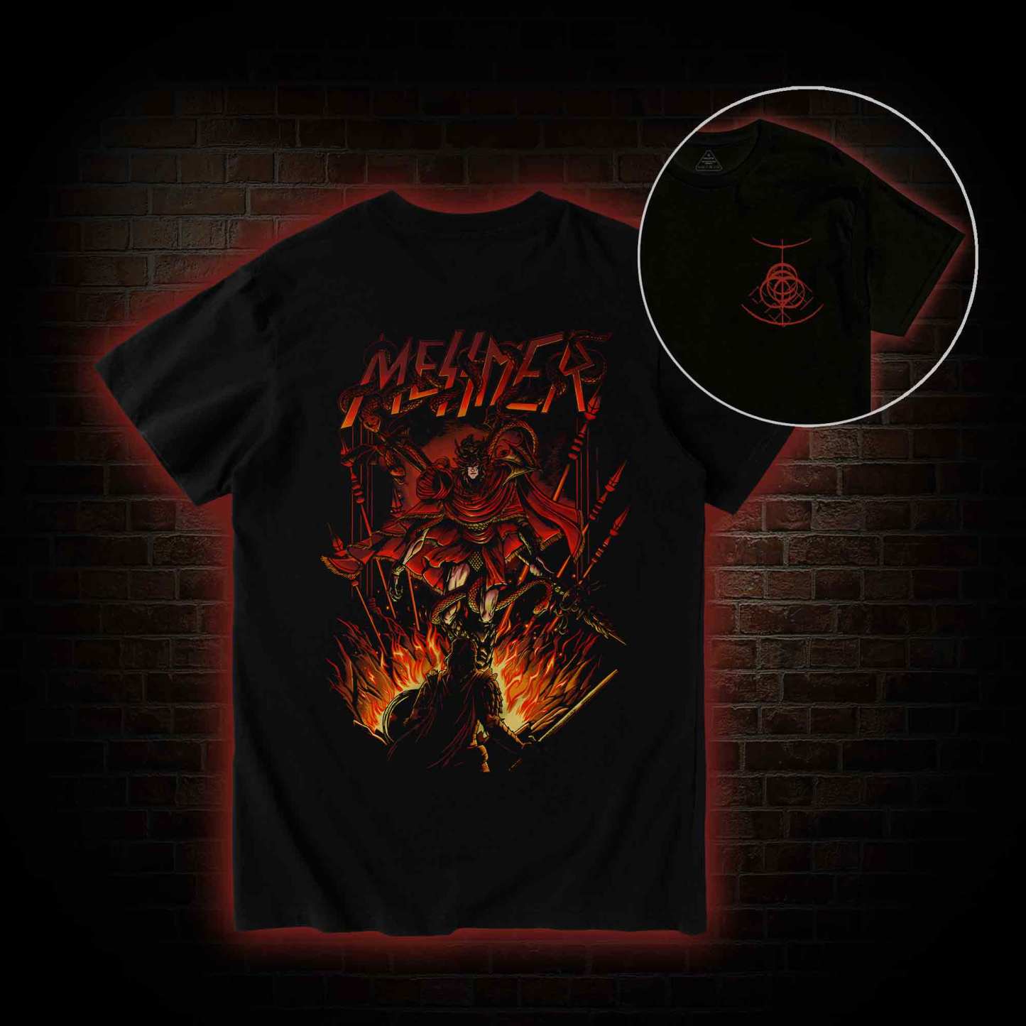 The Impaler Back Print T-Shirt