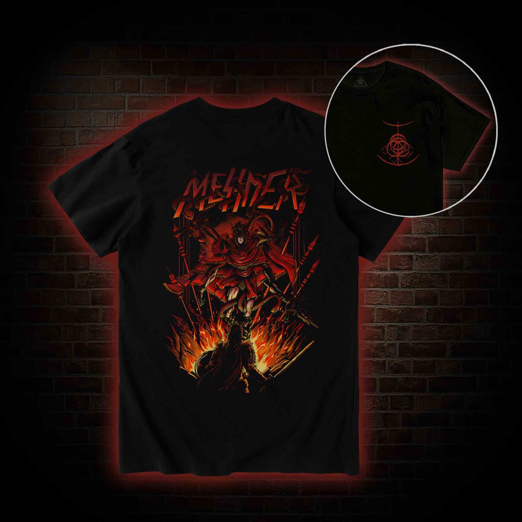 The Impaler Back Print T-Shirt