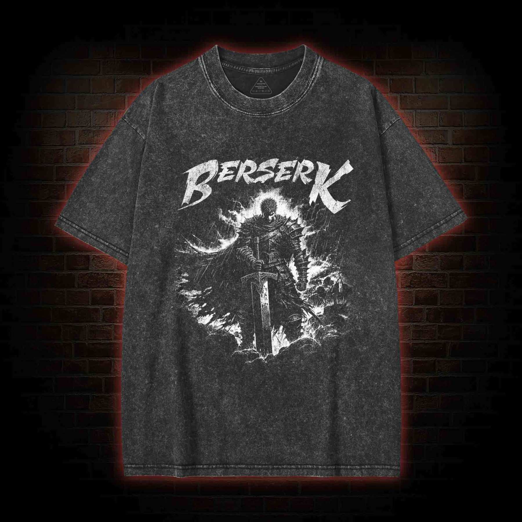 Guts Berserk Vintage Washed T-shirt