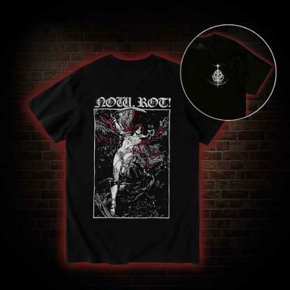 Now Rot Back Print T-Shirt