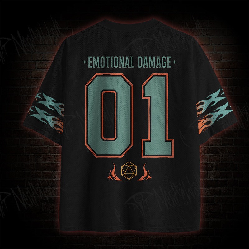 Crying is a Free Action Mesh Jersey