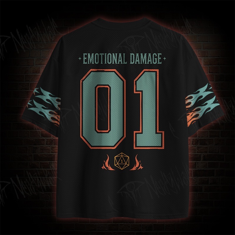Crying is a Free Action Mesh Jersey