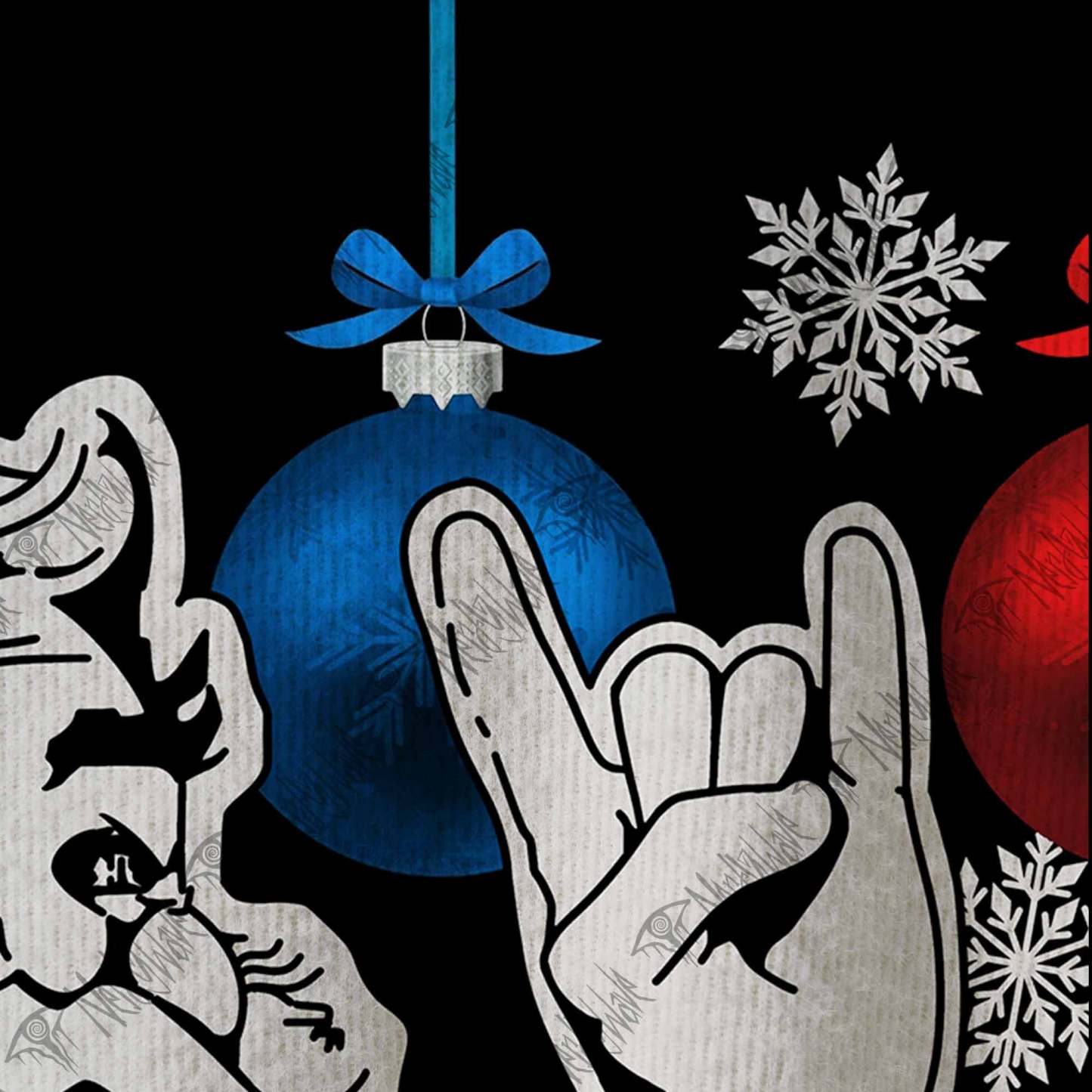 Hail Santa Ugly Sweatshirt